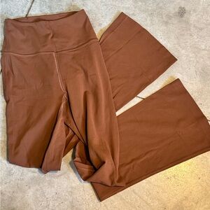 lululemon Brown flare Leggings XS